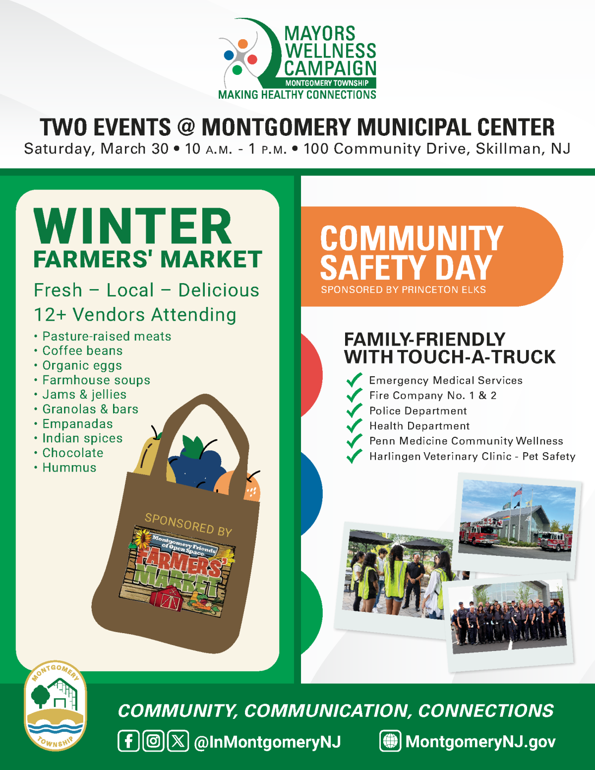 Comm Safety Day Flier PNG