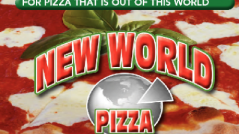 New World Pizza Logo