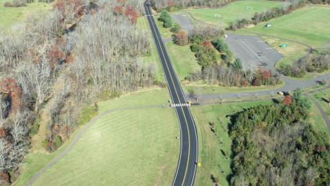 Ariel View of Mill Pond Road